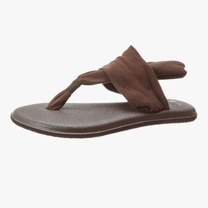 Sanuk Yoga Sling 2, Chocolate Brown, Size 8